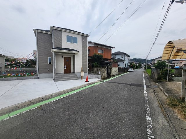 ハートフルタウン 高崎市片岡町2丁目新築の前面道路含む現地写真|現地撮影