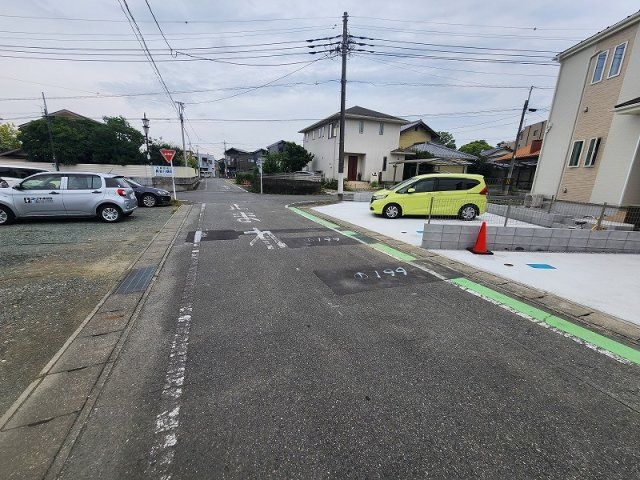 ハートフルタウン 高崎市片岡町2丁目新築の前面道路含む現地写真|現地撮影