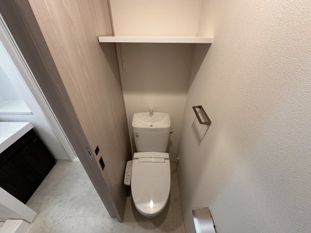 コンシェリア神楽坂 ＣＲＯＳＳＩＡのトイレ|落ち着いたトイレです