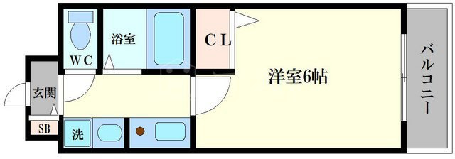 プレサンス東本町の間取り