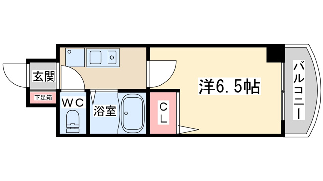 【間取り】 | ホープシティー天神橋