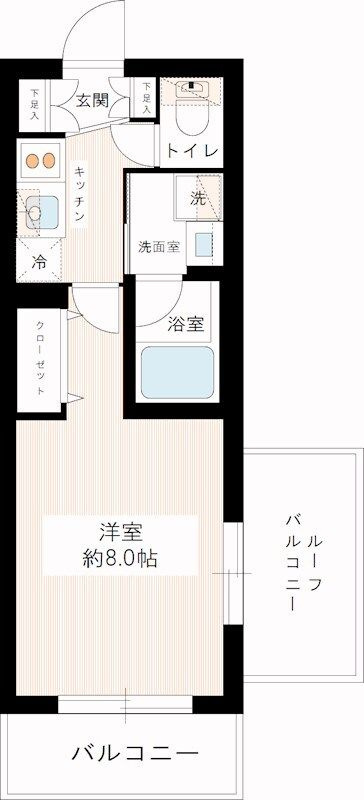 HY's Vigor 墨田の間取り