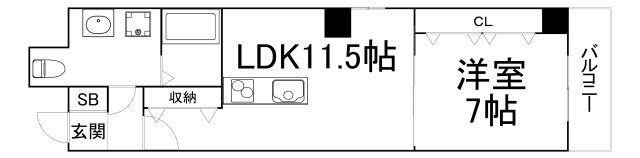 【間取り】 | オブリオポルタ上町台