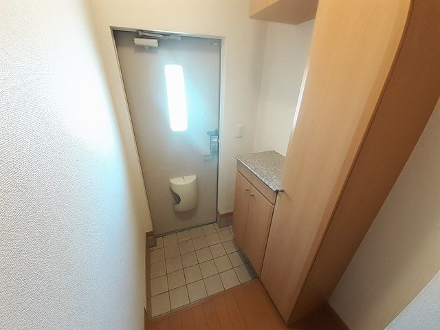 ソラボレ　Ⅲの玄関|落ち着いた玄関です