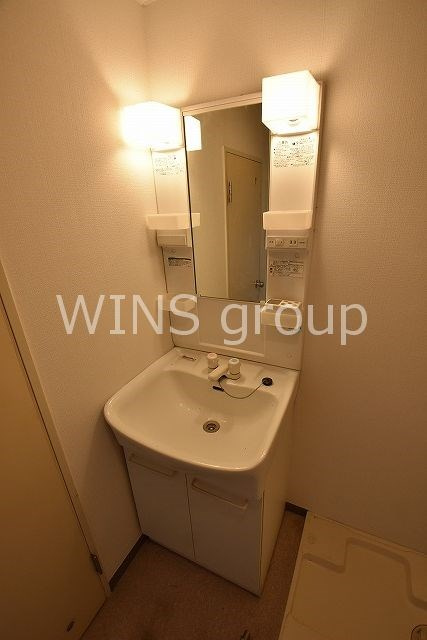 世田谷区赤堤２丁目の賃貸マンションの洗面所