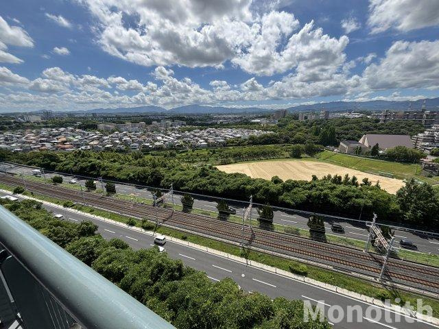 光明池駅前３号棟の展望