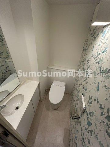 芦屋ソルステージュのトイレ|清潔感のあるトイレです