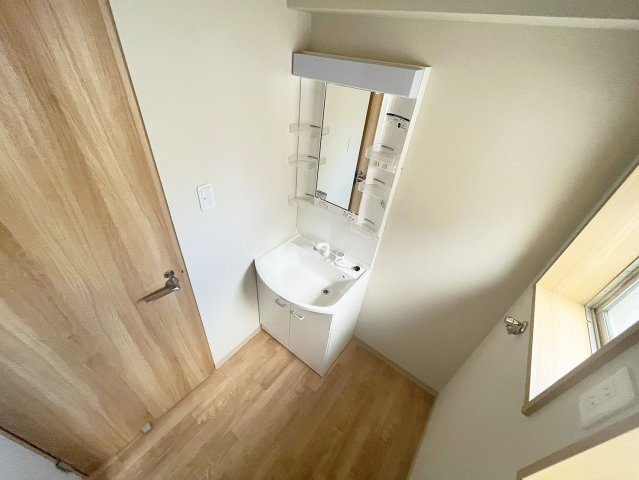 夏目マンションの洗面所