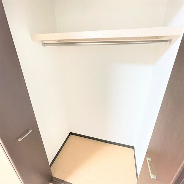 ピースプレイス牛巻の収納|大きなスペースがあり、収納には困りません