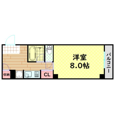 【間取り】 | ユーハイツ日本橋