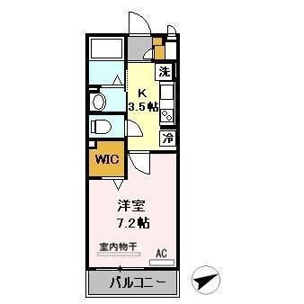 ウィステリアⅡの間取り