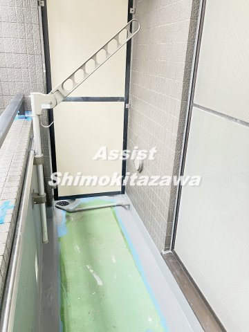カーサＭＬのバルコニー