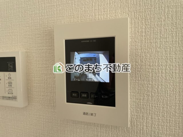 リガーレ宇都宮市細谷町3期の設備|モニタ付きインターホンで防犯面もしっかり安心♪