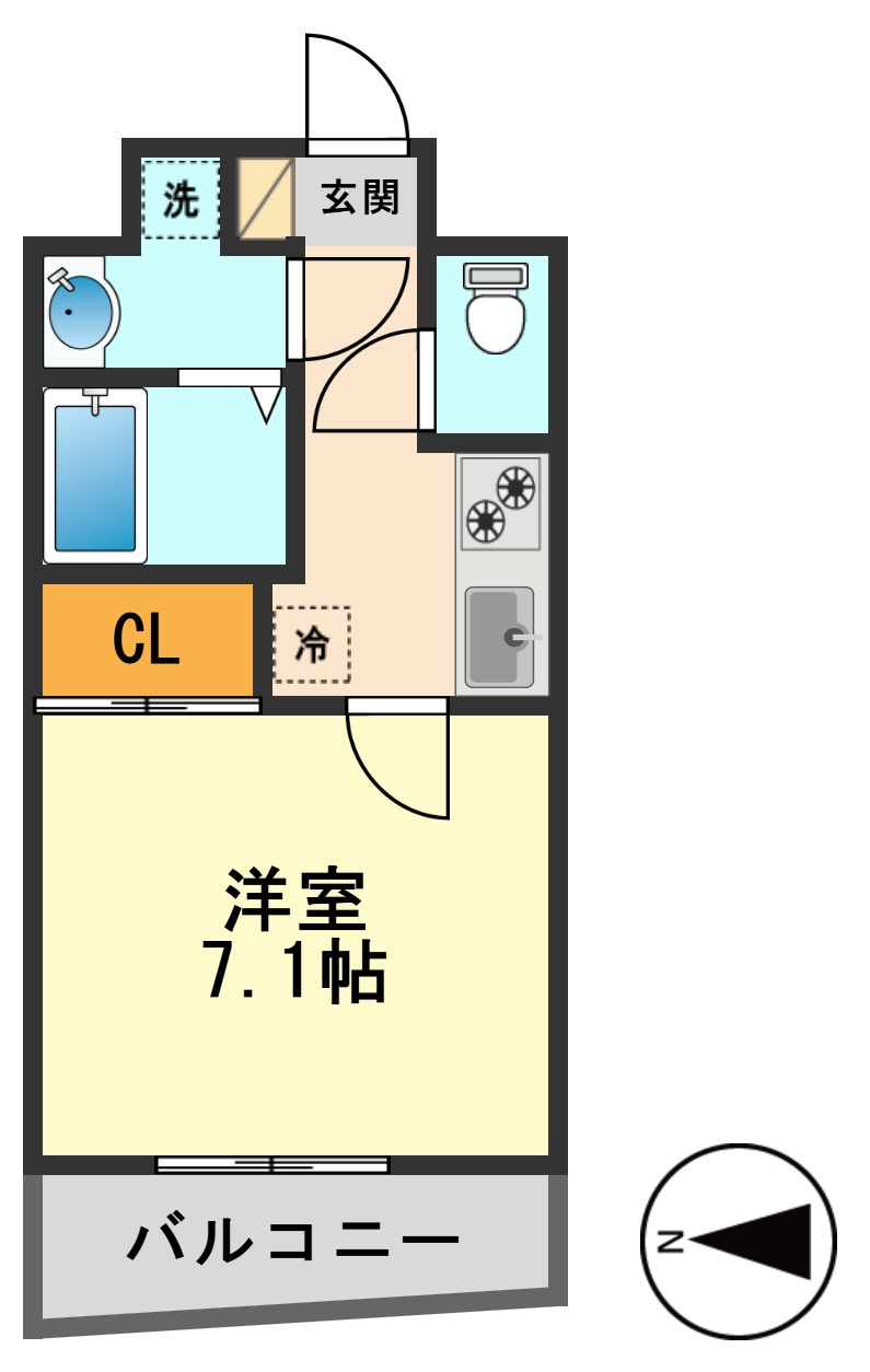 センターパーク柴又の間取り