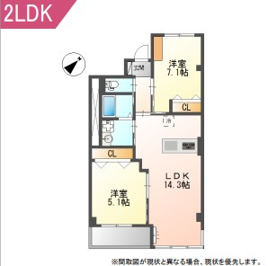 リヴェールの間取り