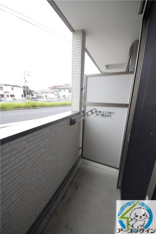 ジーメゾン明石大久保のバルコニー|※類似部屋