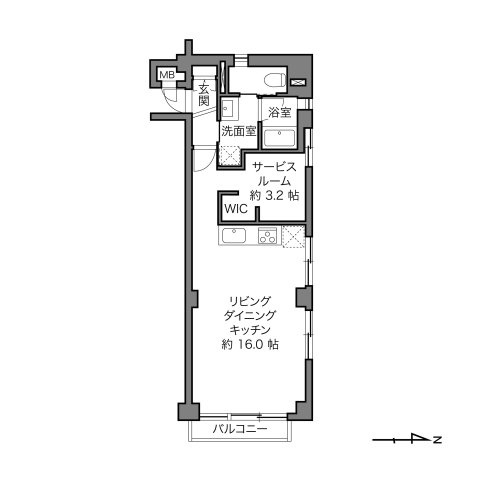 【間取り】 | 秀和外苑レジデンス