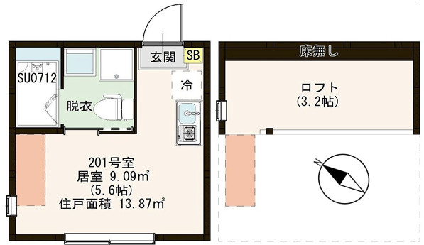 【間取り】 | SKフェリス金町