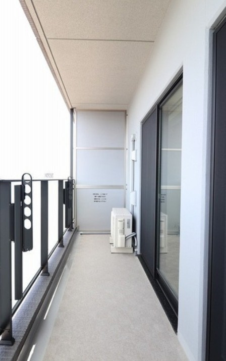 台東区浅草１丁目の賃貸マンションのバルコニー