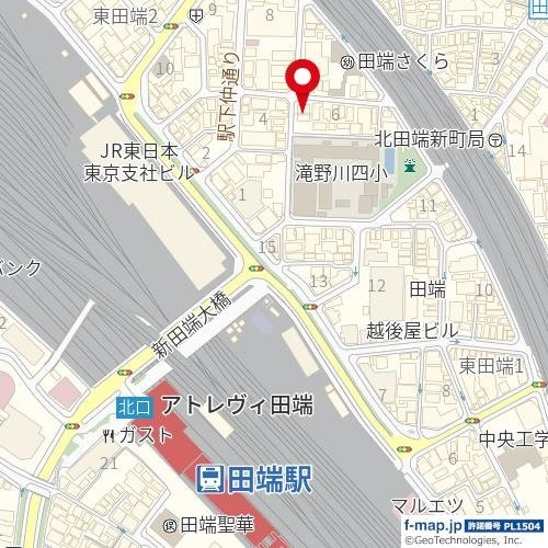 【地図】 | GENOVIA田端green veil