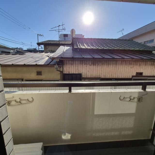 ミリオンコート北町のバルコニー