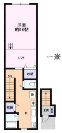 ＣＩＤＥＲ　ＨＯＵＳＥの間取り