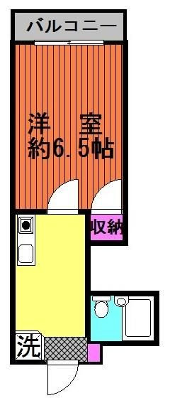 田仁ハイツ東町の間取り|間取りです。