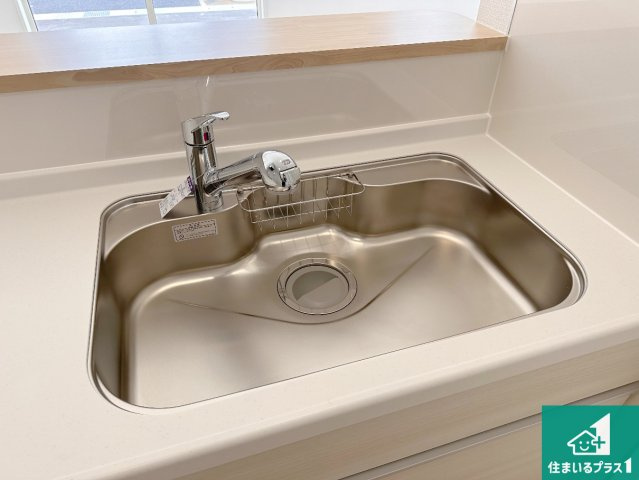 明石市大久保町谷八木　第6期　新築一戸建ての設備|広々としたシンクで食器洗いも楽々！
