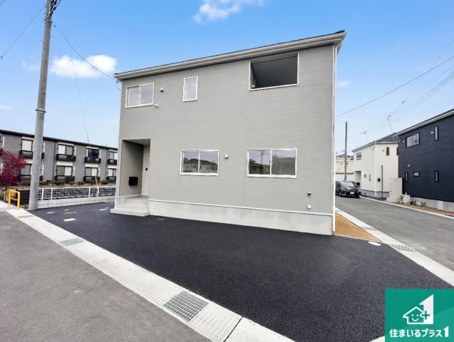 明石市大久保町谷八木　第6期　新築一戸建ての外観|安心の10年保証！外観を美しく保ち、雨水で汚れを落とします！気になることがありましたら、お気軽にお問い合わせください！