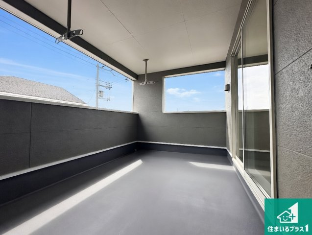 明石市大久保町谷八木　第6期　新築一戸建てのバルコニー|日当たりのよいバルコニー！お部屋が開放的に！