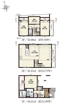 千葉市中央区松波四丁目　新築分譲住宅１号棟
