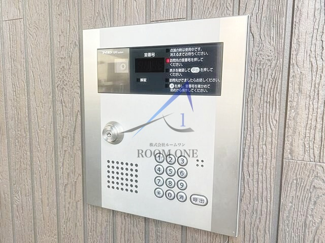 リバーサイド横浜 のセキュリティ|オートロックです。