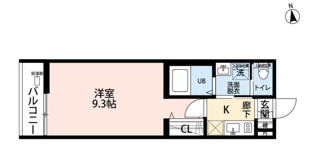 エフマーレⅢの間取り