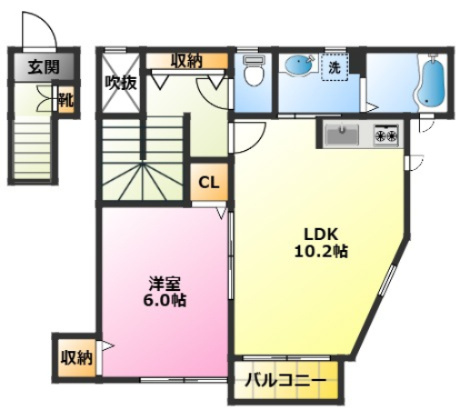 プティシャルマン子母口の間取り|ハウスメーカー施工物件♪