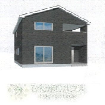 野田市中里第6　新築戸建　4号棟の外観パース|現状と異なる場合がございます。