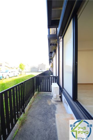 ハイネス本荘のバルコニー|※類似部屋