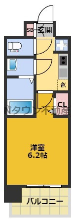 【間取り】 | プレサンス鶴舞パーク＆ステーション | 間取りです。