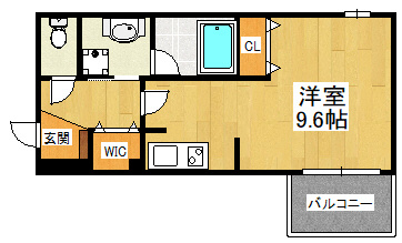 PARKSIDE RESIDENCE GYOTOKUの間取り