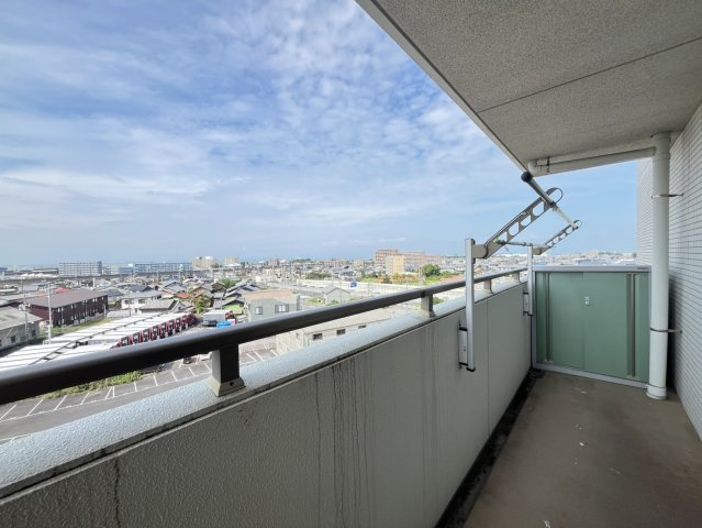 常滑市北条１丁目の中古マンションの展望|バルコニーからの眺めです♪