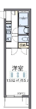 クレイノグラマットの間取り