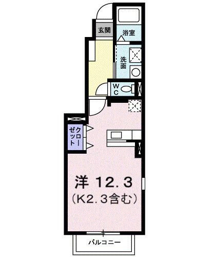 プロヴァンスの間取り