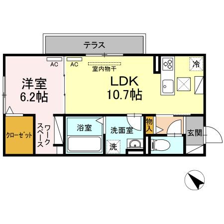 グラン・コート末広通の間取り