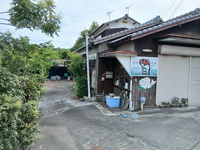 柳川市筑紫町の売地の外観