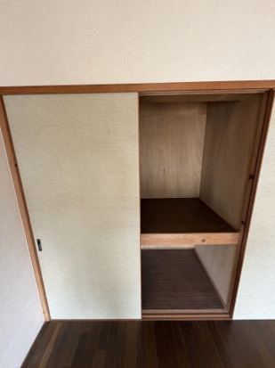 コーポラス田主丸Aの収納|専用の収納スペースです