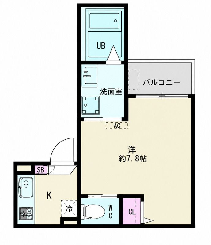 Jack kofukasakuⅠの間取り