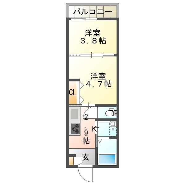 ホープセンターの間取り