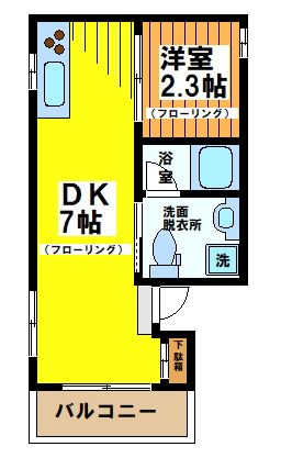 ルミナス渋谷本町の間取り
