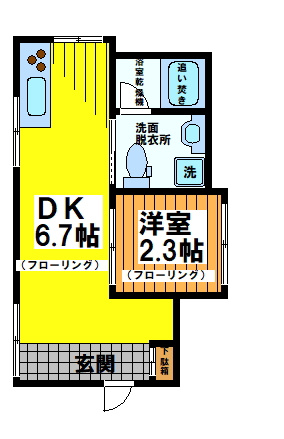 ルミナス渋谷本町の間取り