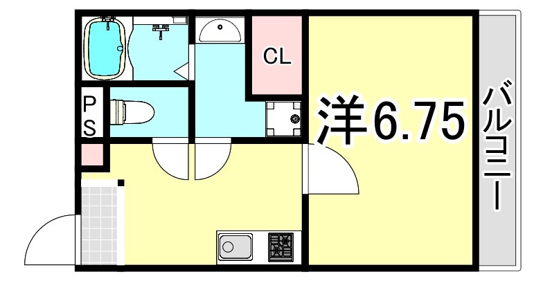 ケイズスクエア尼崎の間取り