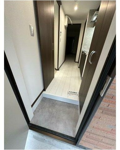 グラシア長津田の玄関
